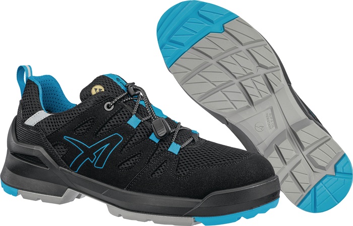 Sicherheitsschuh FASTPACK LOW Gr.44 W.11 schwarz/blau S1PL