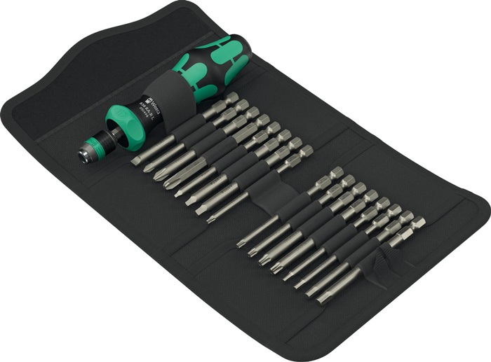 Bitschraubendreher KK 60 RA-R Imperial 1 17-tlg.i6-KT.WERA