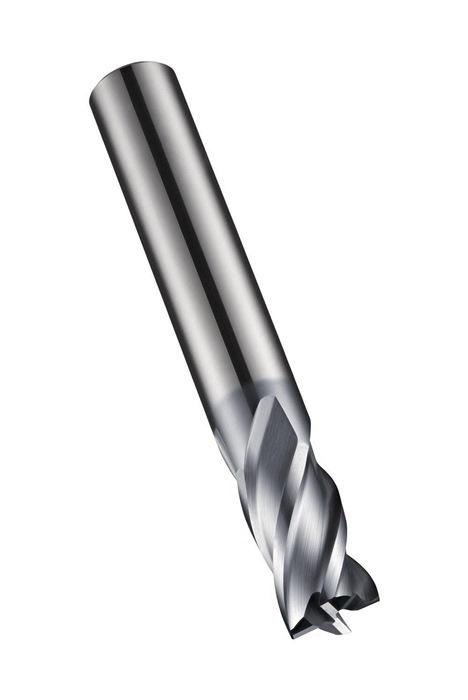 Schaftfräser S804HA DIN 6527K D.25mm Gesamt-L.121mm Schneiden-L.32mm HM AlCrN