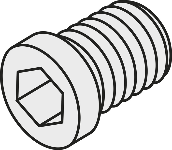 Hohlschraube ISO MS 3510 f. Unterlegscheibe Bruttogewicht 0,7g PRAMET