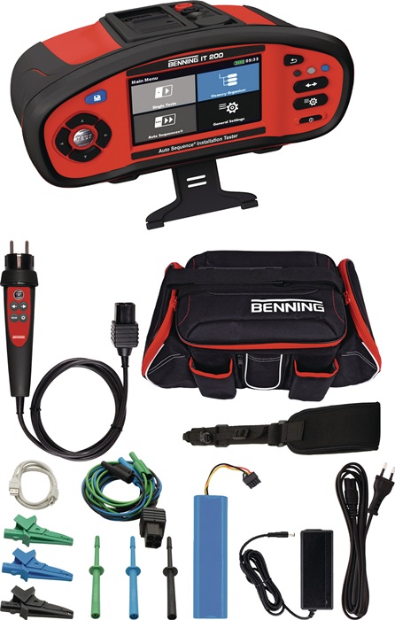 Gerätetester-Set IT 200,EV 3-2,L-Boxx IT 200+EV 3-2+L-Boxx Koffer