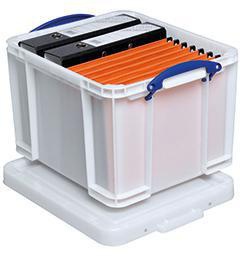 Really Useful Box Aufbewahrungsbox 35STRW 39x31x48cm 35l weiß
