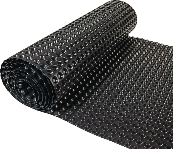 Noppenfolie L0,9xB6,5m 100% HDPE S.500g/m² WINDHAGER