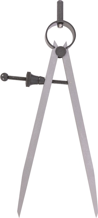 Federzirkel L.250mm m.Schnellspannmutter TECWERK