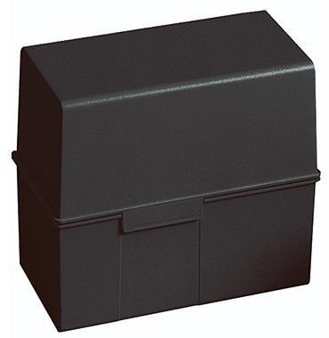 HAN Karteikasten 976-13 DIN A6 quer max. 400Karten PS schwarz