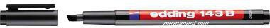 edding Folienschreiber 143 B 4-143001 1-3mm permanent schwarz