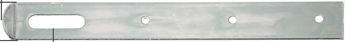 Überfalle L.250x30mm B.30mm STA galv.verz.d.pass.GAH