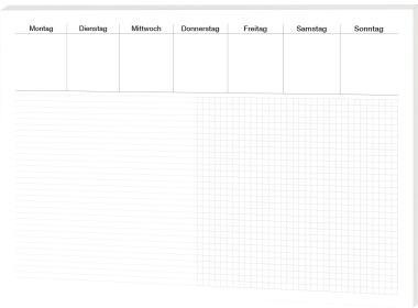 RNK Schreibunterlage Office 46616 liniert/kariert 30Blatt