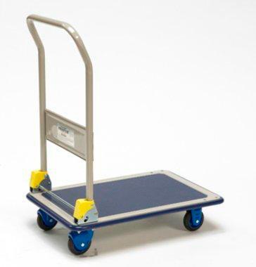 Plattformwagen Maße 740x480mm m.2 Lenk-/2 Bockrollen TRANSPAK