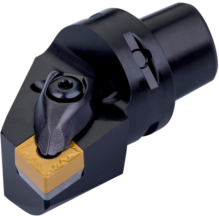 Klemmhalter ISO C4-DCLNR-27055-16 D.40mm m. Polygonkupplung Rechtslauf