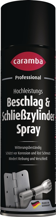 Beschlag- u.Schließzylinderspray 500ml Spraydose CARAMBA