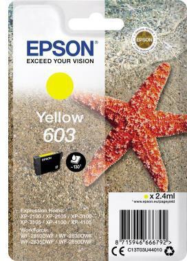 Epson Tintenpatrone C13T03U44010 603 2,4ml gelb