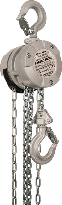 Flaschenzug PAC360 Trgf.500kg Hubh.3,0m Alu.PLANETA