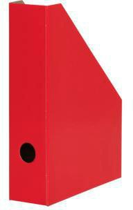 Landre Stehsammler Color 100552128 DIN A4 70mm Karton rot