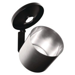 Wandascher Ø150xH145mm neusilber m.Kippvorrichtung TKG
