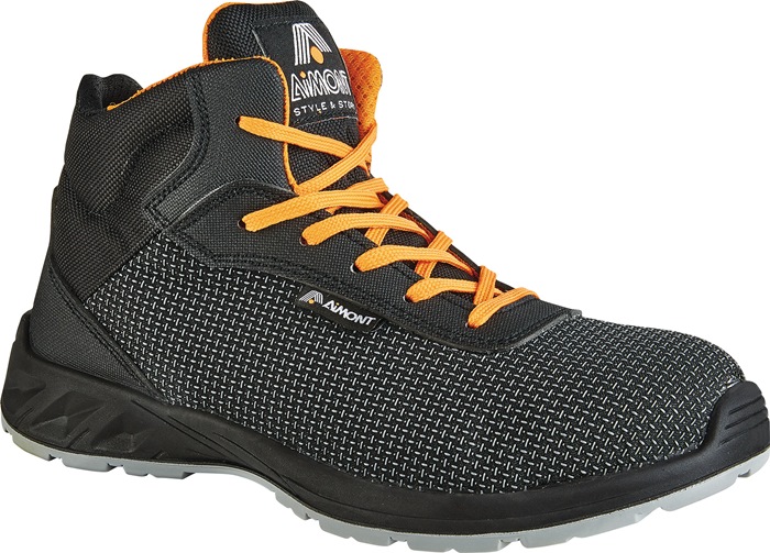 Sicherheitsstiefel Diamont AVANGER Gr.44 W.11 schwarz/orange S3S CI FO SR