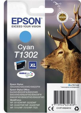 Epson Tintenpatrone C13T13024012 T1302 10,1ml cyan