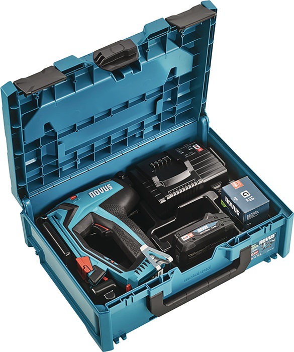 Akku-Tacker J-551 18V D 53 F/G 11 E J Klammerlänge 6-14mm Nagellänge 16mm NOVUS