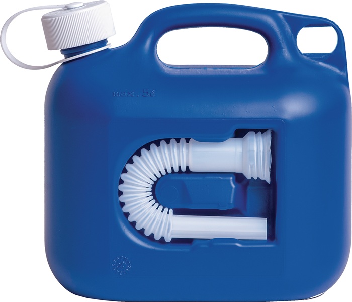 AdBlue-Kanister 5l blau HDPE L265xB147xH247mm HÜNERSDORFF