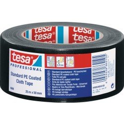 Gewebeband tesaband® Stand.4688 schwarz L.25m B.50mm Rl.TESA