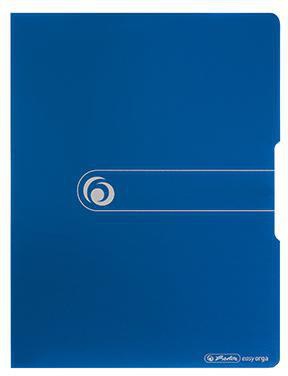Herlitz Klemmbrettmappe 11217213 DIN A4 Polyfoam blau