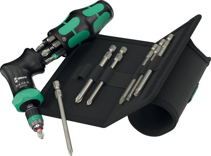 Magazinbithalter Kraftform Kompakt Pistol RA-R 2 13-tlg.PH/PZ/TORX WERA