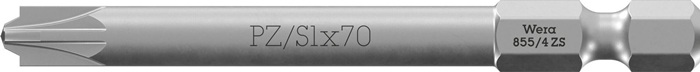 Bit 855/4 855/4 1/4 Zoll 1 L.70mm zähh.WERA