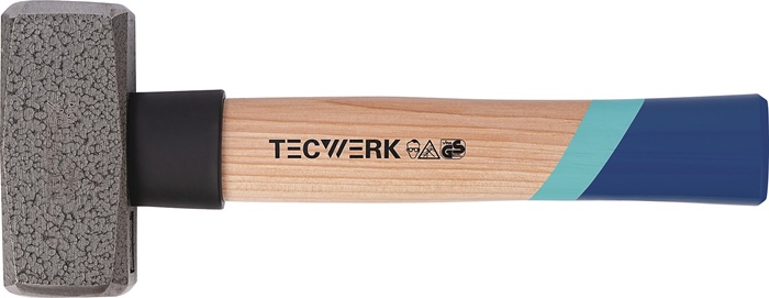Fäustel Kopf-G.1000g Hickory Stielschutzhülse TECWERK