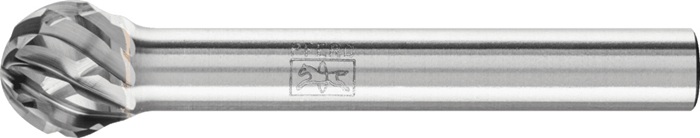 Frässtift KUD D.10mm Kopf-L.9mm Schaft-D.6mm HM Verz.STEEL PFERD