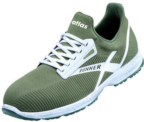 Sicherheitsschuh RUNNER 75 Gr.46 W.10 grün S1P SRC ESD ATLAS