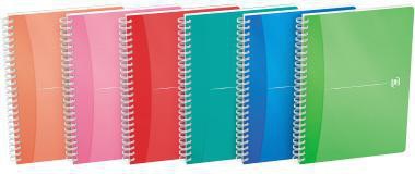 Oxford Spiralbuch Office My Colours 100102483 DIN A5 kariert
