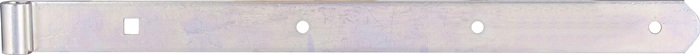 Ladenband L.400x10x30mm S.3mm STA galv.verz.d.pass.D.10mm rd GAH