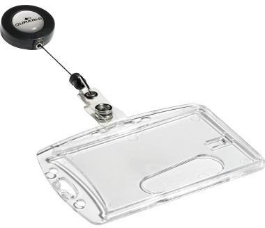 DURABLE Namensschild 801219 54x85mm mit Metallclip 10 St./Pack.