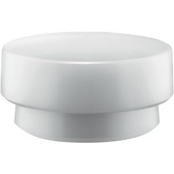 Schonhammerkopf SIMPLEX Kopf-Ø 140mm Superplastik weiß mittelh.HALDER