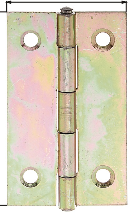 Scharnier H.51mm B.30mm S.0,75mm STA sdmverz.schmal GAH