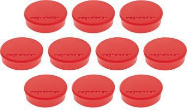 magnetoplan Magnet Discofix Hobby 1664506 25mm rot 10 St./Pack.