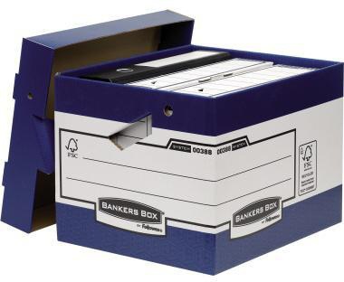 Bankers Box Archivbox Ergo Box Heavy Duty 0038801 blau