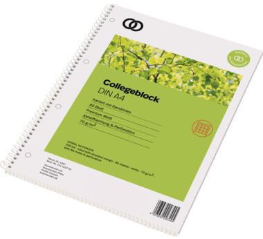 Soennecken Collegeblock oeco 2367 RC A4 80Blatt kariert