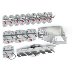 Werkzg.h.BxHmm 12 div.Haken/3 Doppelhaken 15-tlg.RASTERPLAN