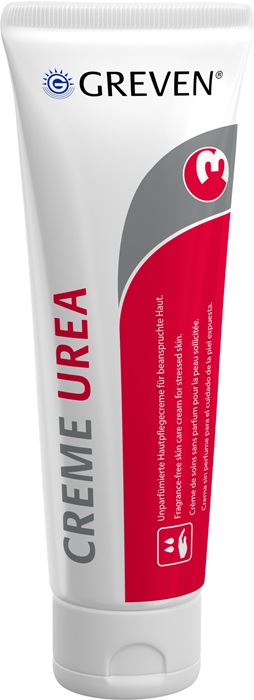 Hautpflegecreme GREVEN® CREME UREA 100ml silikon-/parfüm-/duftstofffrei GREVEN