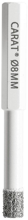 Fliesenbohrer D.8mm 35mm 6-kant-Aufnahme CARAT