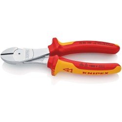 Kraftseitenschneider L.180mm VDE Form 0 Mehrkomp.-Hüllen KNIPEX
