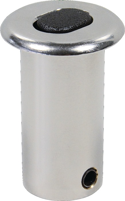 Bodenbuchse B 9003 Messing-Gehäuse vern.Kunststoff-Abdeckung