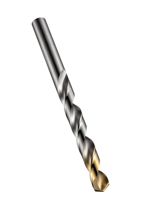 Spiralbohrer DIN 338 TypN A002 D.15.75mm HSS profilgeschl.Blank/TiN Zyl.schaft