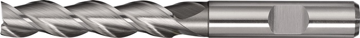 Bohrnutenfräser DIN 844 Typ W D.14mm HSS-Co8 Weldon Z.3 lang TECWERK