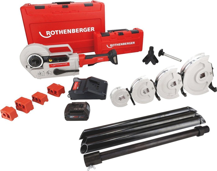 Akku-Rohrbiegegeräteset ROBEND® 4000 E 15-18-22-28mm Typ:AMP