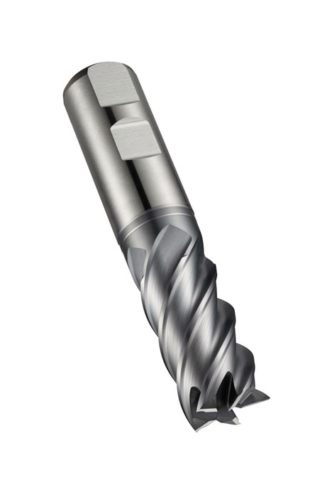 Schaftfräser C907 DIN 844 K D.30mm Schneiden-L.45mm HSS-E-PM ALCRONA 45Grad Z.6