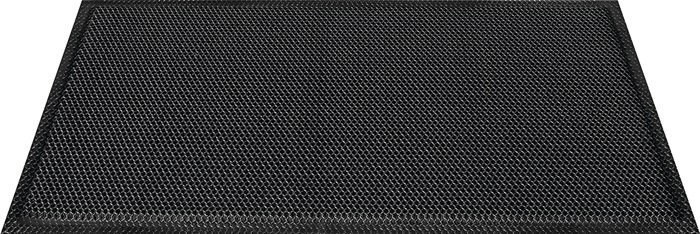 Fußmatte 3D-Effekt anthrazit PES L400xB600xS10mm