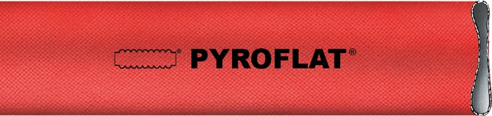 Feuerwehrschlauch PYROFLAT® L.20 ID 52,0mm AD 55,6mm