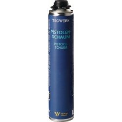 1K-Pistolenschaum 750ml B2 champagner o.Einw.-Handsch.Dose TECWERK